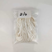 Atkins & Pearce™ 4/0-3/0-2/0 Bleached Square Braided Wick 10-Yard Sample Packs - 100% Natural Cotton