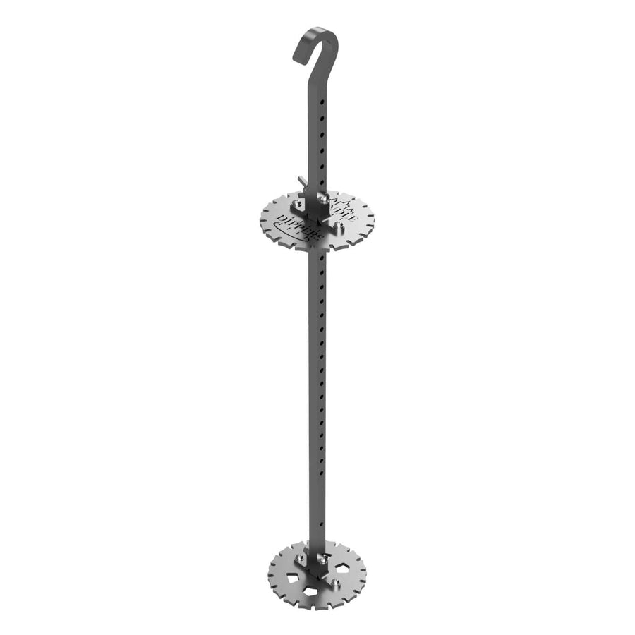 Candle Dippers™ Patented 3" Diameter 18-Candle Aircraft-Grade Aluminum Adjustable-Height Precision Handmade Taper Candle Frame