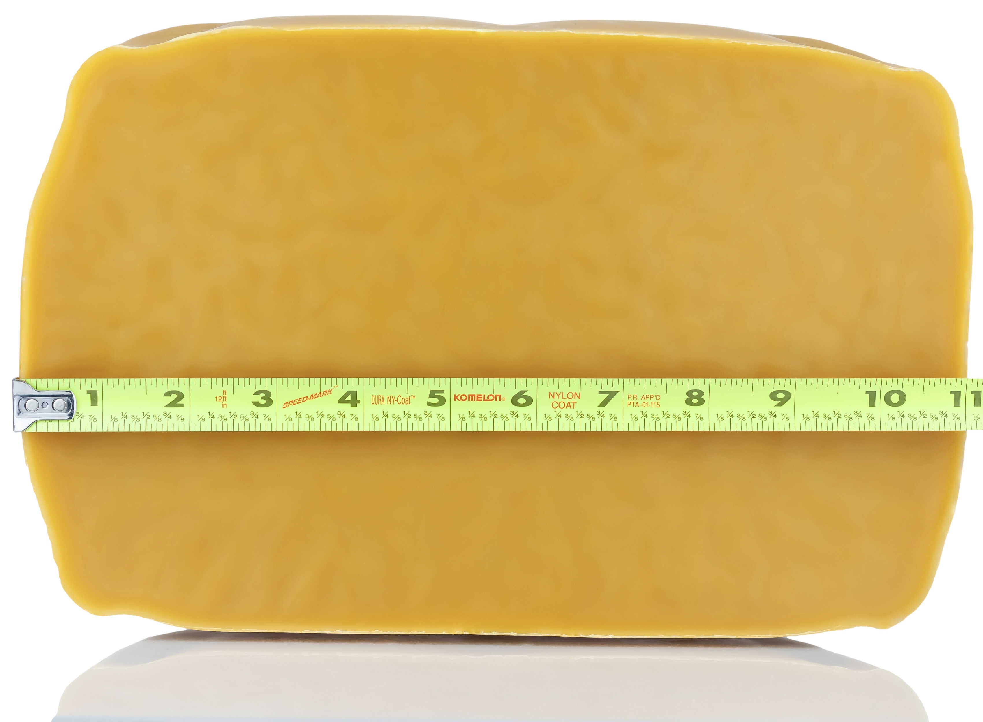 10 lb Beeswax Block for Candle Making - Pure Triple-Filtered Beeswax