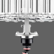 Candle Dippers™ Magnetic Tripod Mount Kit with Steel Base Plate and 1/4-20 Female Threaded Post Neodymium Nickel-Plated Cup Magnet