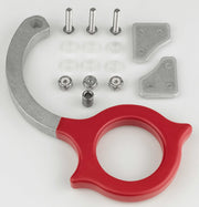 Candle Dippers™ Ergonomic Rotating 5" Handle with Finger and Thumb Spurs, 1.5"-Diameter Ring Hole and 6-Layer Rubberized Grip Option in 3 Colors