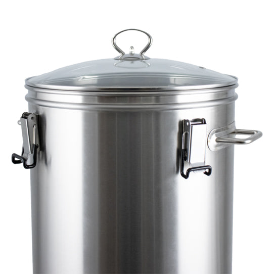 DigiBoil Electric Wax Melting Kettle for Candle Making (35L/ 9.25 Gal) - Stainless Steel, Digital Temp Control